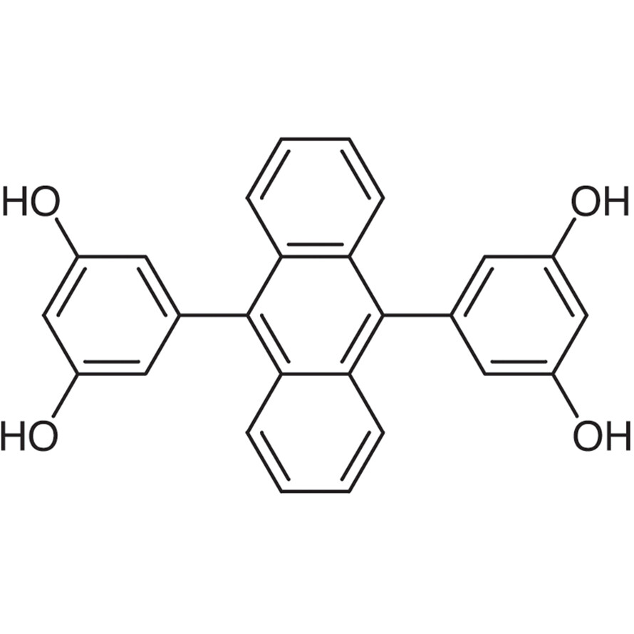 9,10-Bis(3,5-dihydroxyphenyl)anthracene&gt;98.0%(HPLC)1g