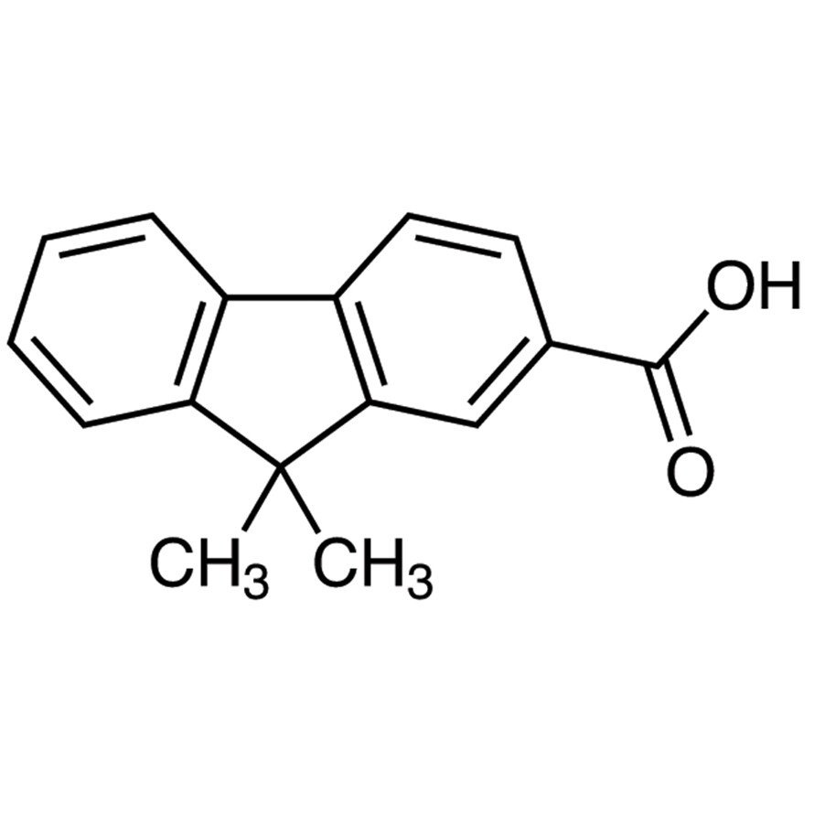 9,9-Dimethylfluorene-2-carboxylic Acid&gt;98.0%(GC)(T)1g