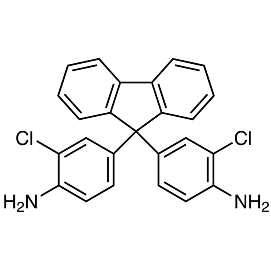 9,9-Bis(4-amino-3-chlorophenyl)fluorene&gt;98.0%(HPLC)(T)5g