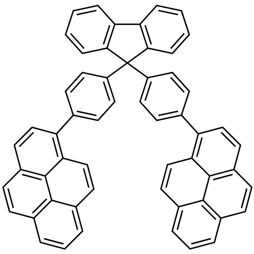9,9-Bis[4-(1-pyrenyl)phenyl]fluorene&gt;96.0%(HPLC)1g