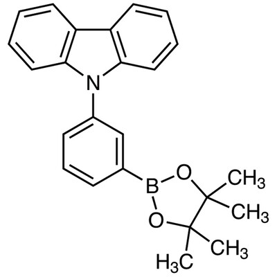 9-[3-(4,4,5,5-Tetramethyl-1,3,2-dioxaborolan-2-yl)phenyl]carbazole&gt;98.0%(GC)5g