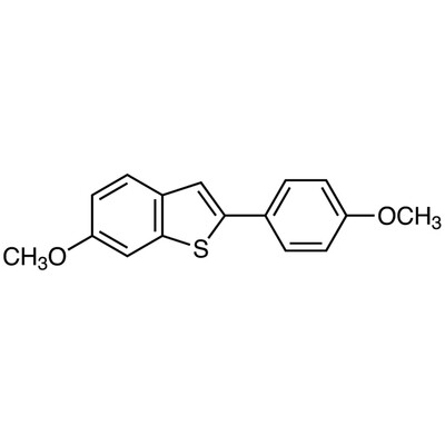 6-Methoxy-2-(4-methoxyphenyl)benzo[b]thiophene&gt;98.0%(GC)25g