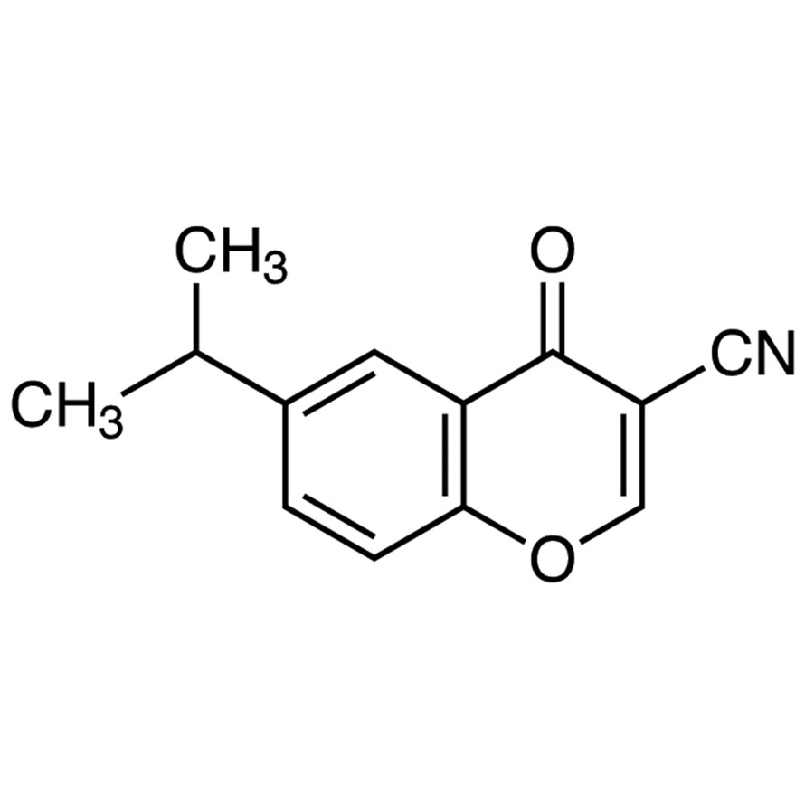 6-Isopropylchromone-3-carbonitrile>98.0%(GC)5g