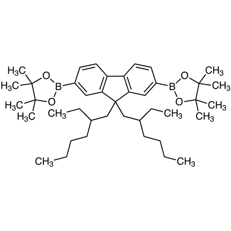 9,9-Bis(2-ethylhexyl)-2,7-bis(4,4,5,5-tetramethyl-1,3,2-dioxaborolan-2-yl)fluorene&gt;98.0%(HPLC)200mg