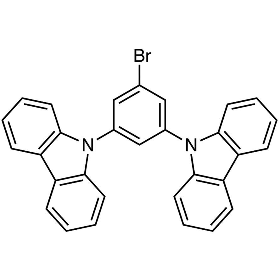 9,9&#39;-(5-Bromo-1,3-phenylene)bis(9H-carbazole)&gt;97.0%(HPLC)(N)5g