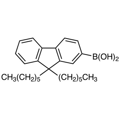 9,9-Dihexylfluorene-2-boronic Acid (contains varying amounts of Anhydride)1g