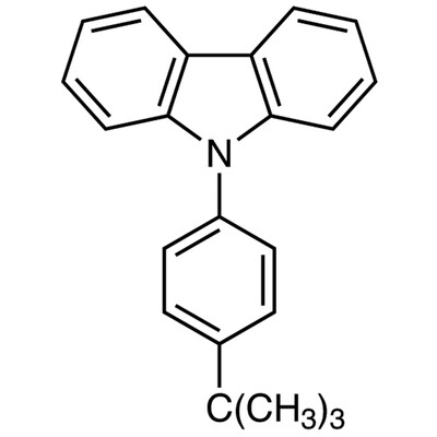 9-[4-(tert-Butyl)phenyl]-9H-carbazole&gt;98.0%(GC)5g
