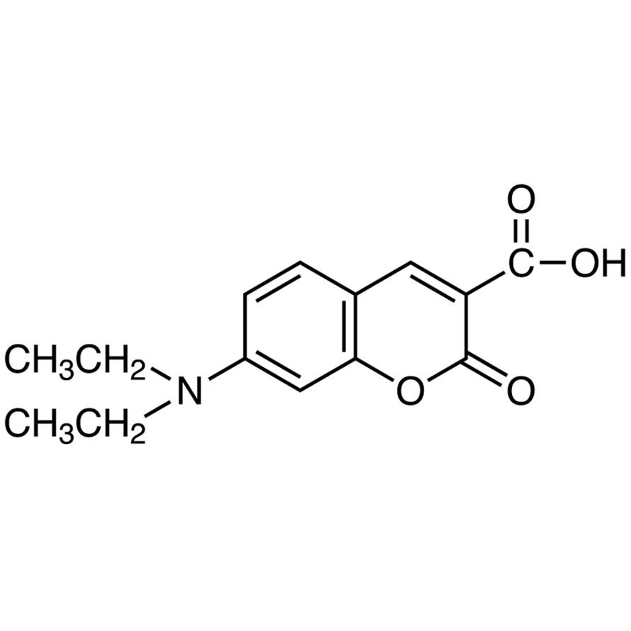 7-(Diethylamino)coumarin-3-carboxylic Acid&gt;98.0%(GC)(T)100mg