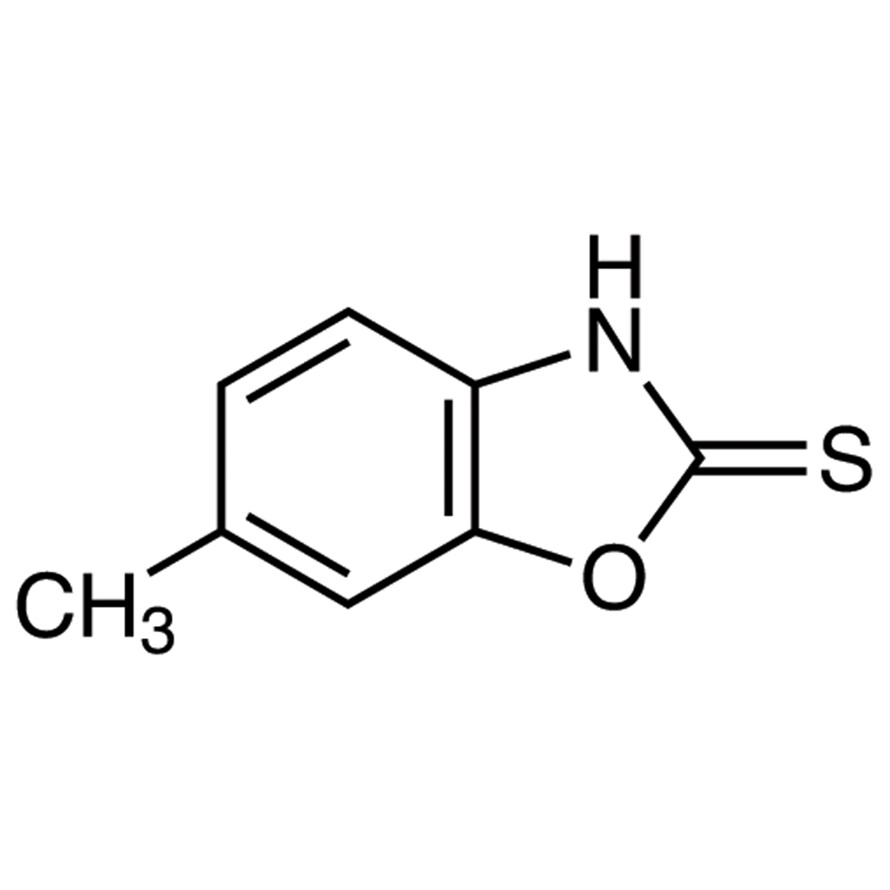 6-Methyl-1,3-benzoxazole-2(3H)-thione>98.0%(GC)(T)5g