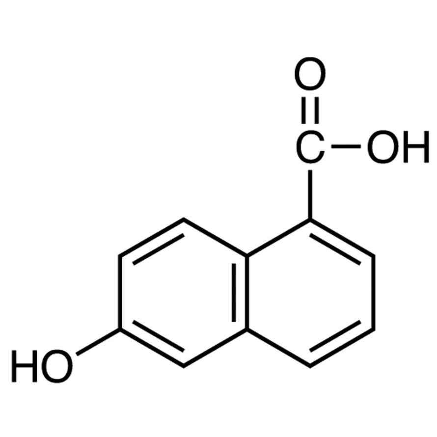 6-Hydroxy-1-naphthoic Acid&gt;98.0%(GC)(T)25g
