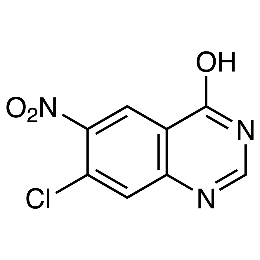 7-Chloro-6-nitro-4-hydroxyquinazoline>98.0%(T)5g