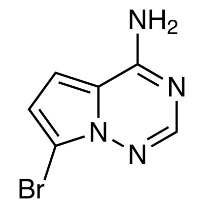 7-Bromopyrrolo[2,1-f][1,2,4]triazin-4-amine&gt;95.0%(GC)(T)1g