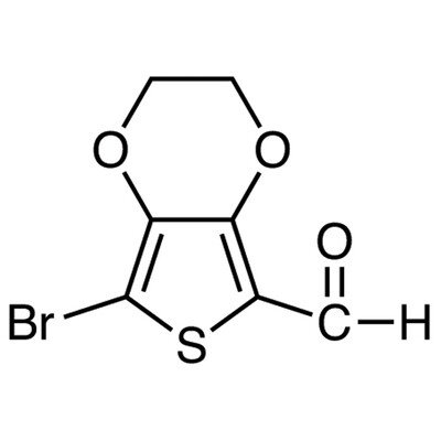 7-Bromo-2,3-dihydrothieno[3,4-b][1,4]dioxine-5-carboxaldehyde&gt;96.0%(GC)200mg