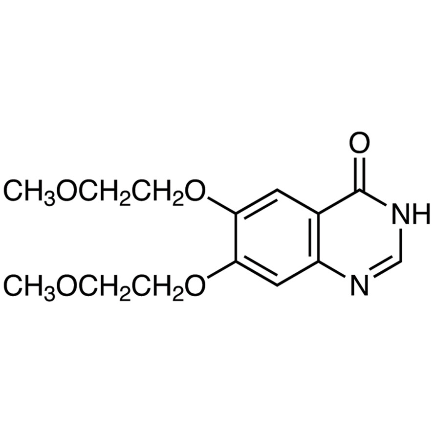 6,7-Bis(2-methoxyethoxy)-3H-quinazolin-4-one&gt;98.0%(HPLC)(T)5g
