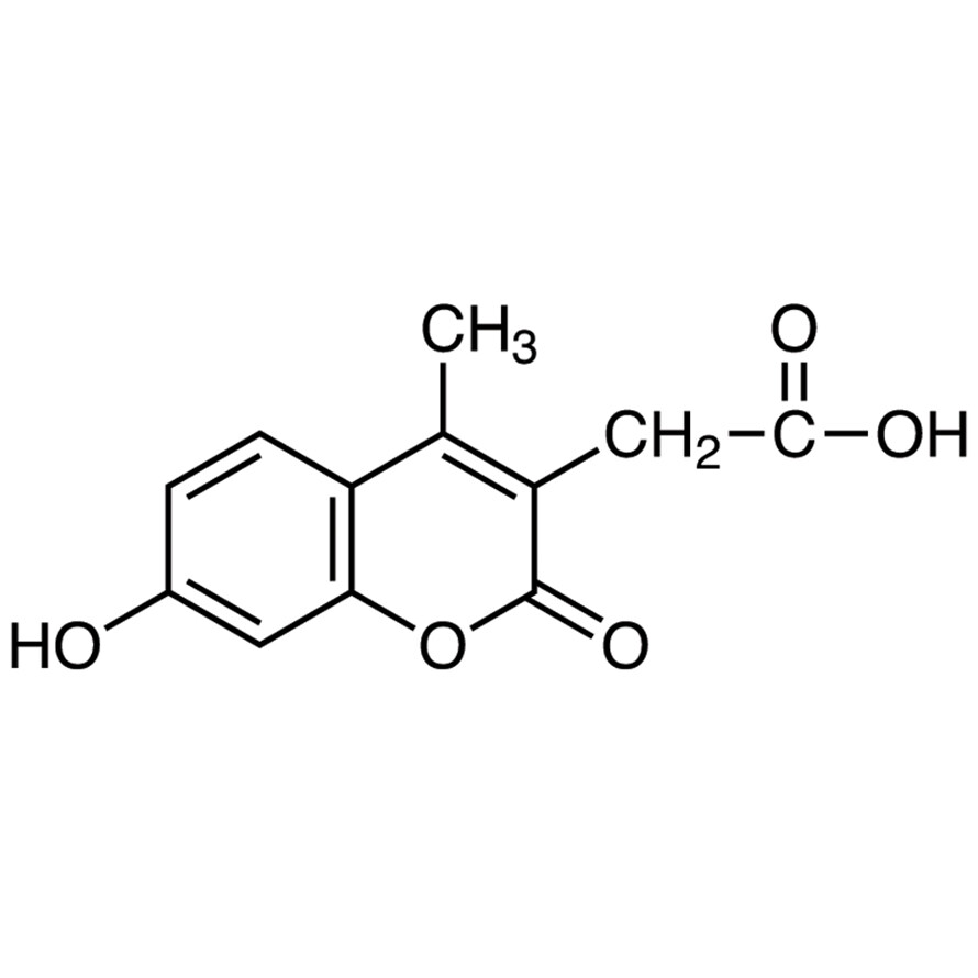 7-Hydroxy-4-methylcoumarin-3-acetic Acid&gt;97.0%(HPLC)(T)100mg