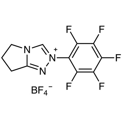 6,7-Dihydro-2-pentafluorophenyl-5H-pyrrolo[2,1-c][1,2,4]triazolium Tetrafluoroborate&gt;98.0%(HPLC)200mg