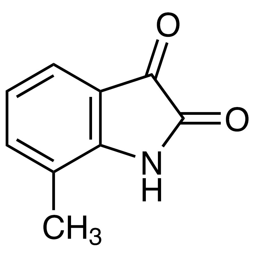 7-Methylindoline-2,3-dione>98.0%(GC)5g