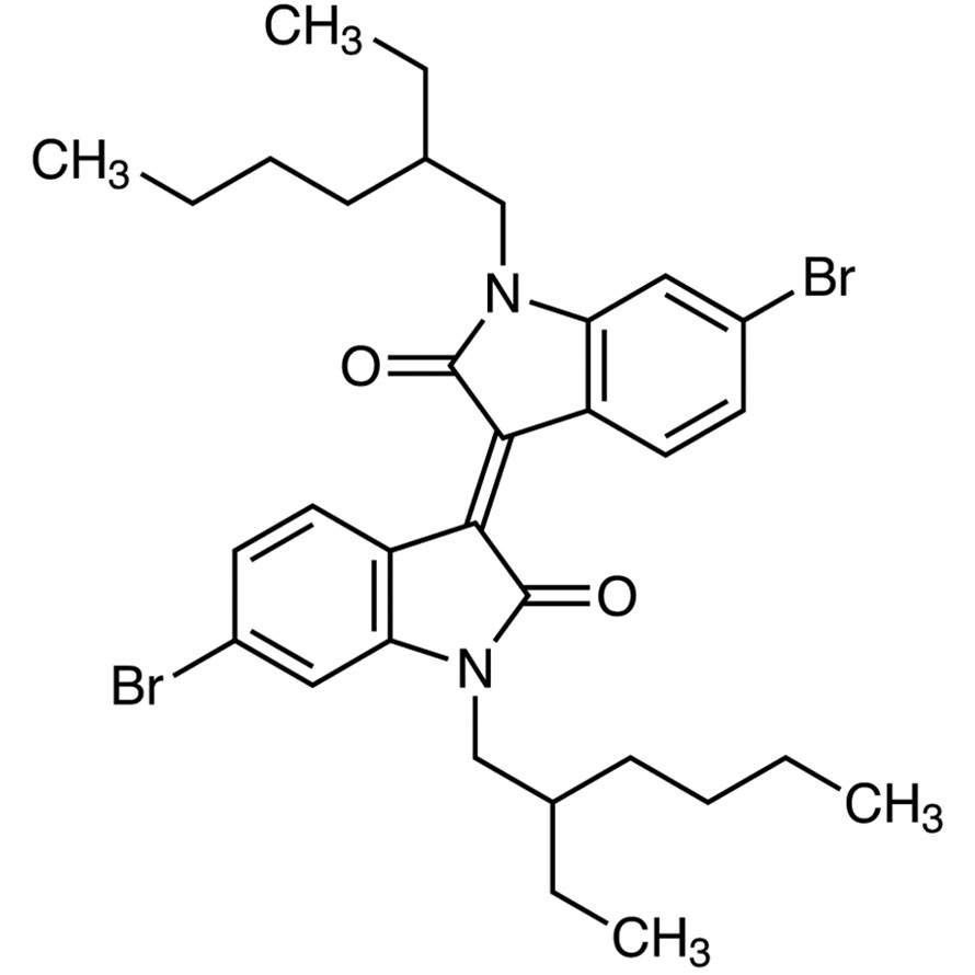6,6'-Dibromo-1,1'-bis(2-exylhexyl)isoindigo>98.0%(HPLC)(N)1g