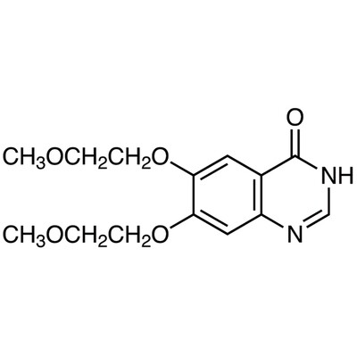6,7-Bis(2-methoxyethoxy)-3H-quinazolin-4-one&gt;98.0%(HPLC)(T)1g
