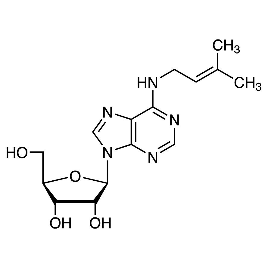6-(gamma,gamma-Dimethylallylamino)purine Riboside>97.0%(HPLC)(T)500mg
