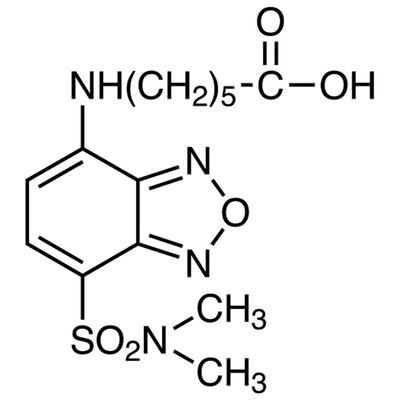 6-[[7-(N,N-Dimethylaminosulfonyl)-2,1,3-benzoxadiazol-4-yl]amino]hexanoic Acid&gt;98.0%(HPLC)(T)100mg