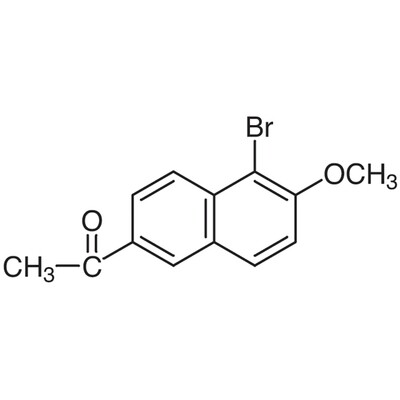 6-Acetyl-1-bromo-2-methoxynaphthalene&gt;98.0%(GC)5g