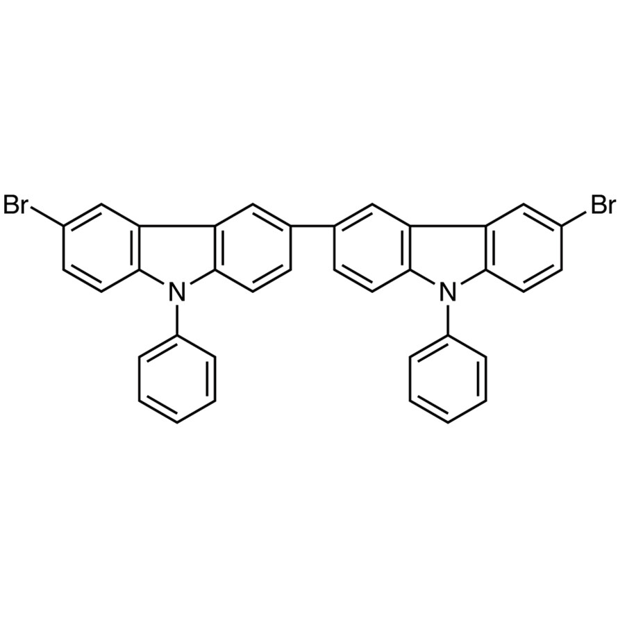 6,6&#39;-Dibromo-9,9&#39;-diphenyl-3,3&#39;-bicarbazole&gt;95.0%(HPLC)(N)1g