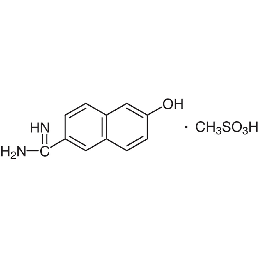 6-Amidino-2-naphthol Methanesulfonate>99.0%(HPLC)(T)5g
