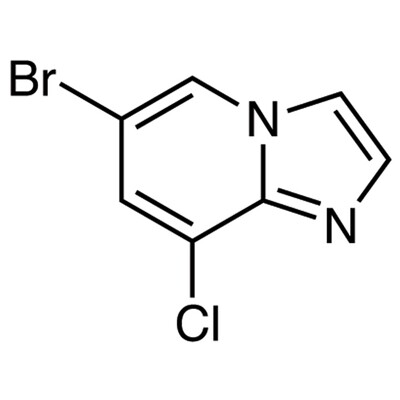 6-Bromo-8-chloroimidazo[1,2-a]pyridine&gt;98.0%(GC)1g