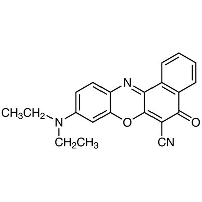 6-Cyano-9-(diethylamino)-5H-benzo[a]phenoxazin-5-one&gt;95.0%(HPLC)(N)1g