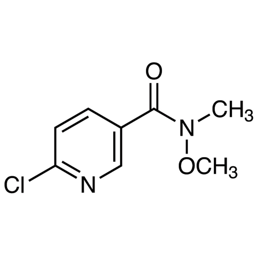 6-Chloro-N-methoxy-N-methylnicotinamide&gt;98.0%(GC)1g