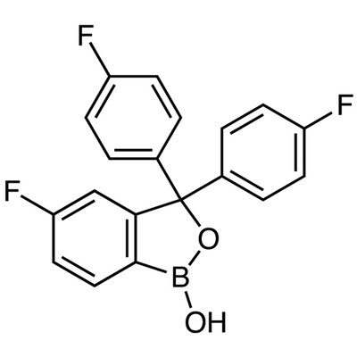 5-Fluoro-3,3-bis(4-fluorophenyl)benzo[c][1,2]oxaborol-1(3H)-ol&gt;98.0%(HPLC)100mg