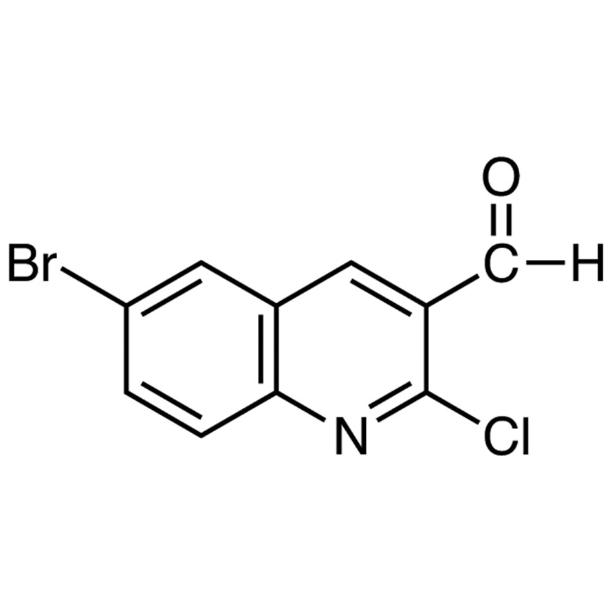6-Bromo-2-chloroquinoline-3-carboxaldehyde&gt;98.0%(GC)1g