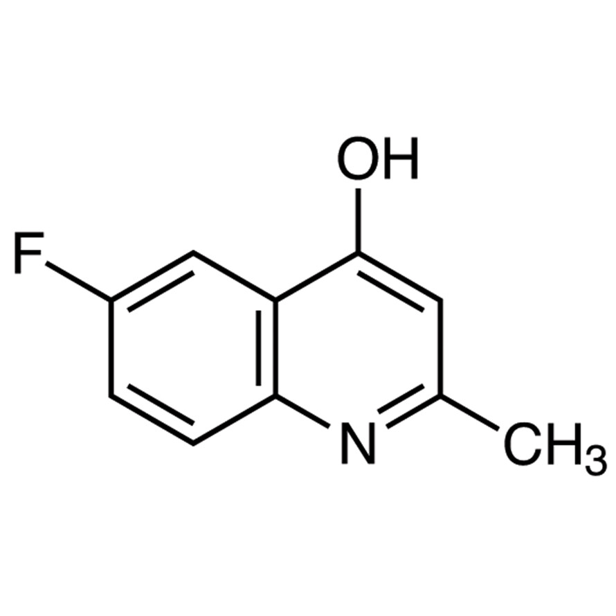 6-Fluoro-2-methyl-4-quinolinol>98.0%(GC)(T)1g