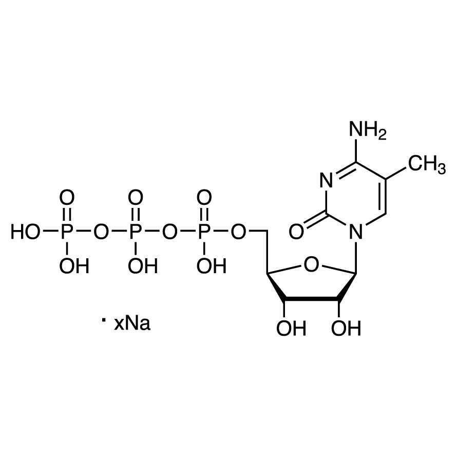 5-Methylcytidine-5&#39;-triphosphate Sodium Salt (ca. 100mM in Water) [for transcription][for Molecular Biology]0.25mL