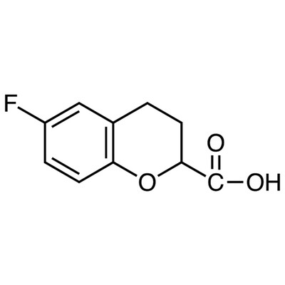6-Fluorochroman-2-carboxylic Acid&gt;98.0%(GC)(T)25g