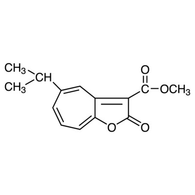 5-Isopropyl-3-(methoxycarbonyl)-2H-cyclohepta[b]furan-2-one&gt;98.0%(GC)5g