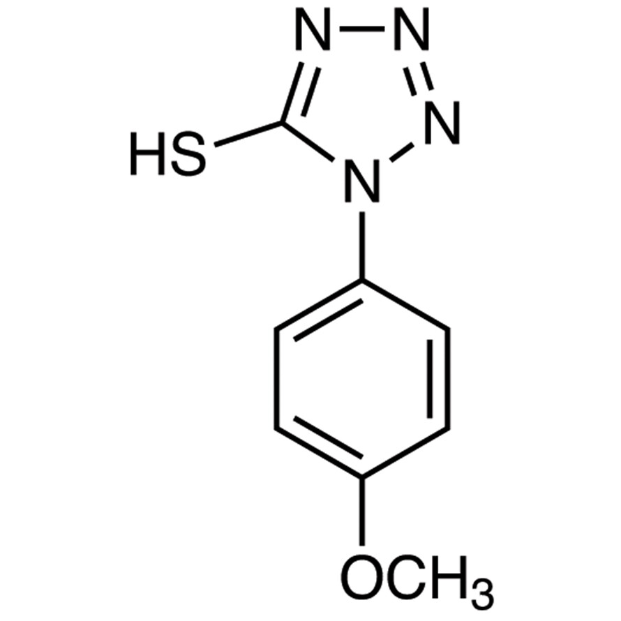 5-Mercapto-1-(4-methoxyphenyl)-1H-tetrazole>98.0%(HPLC)(T)10g