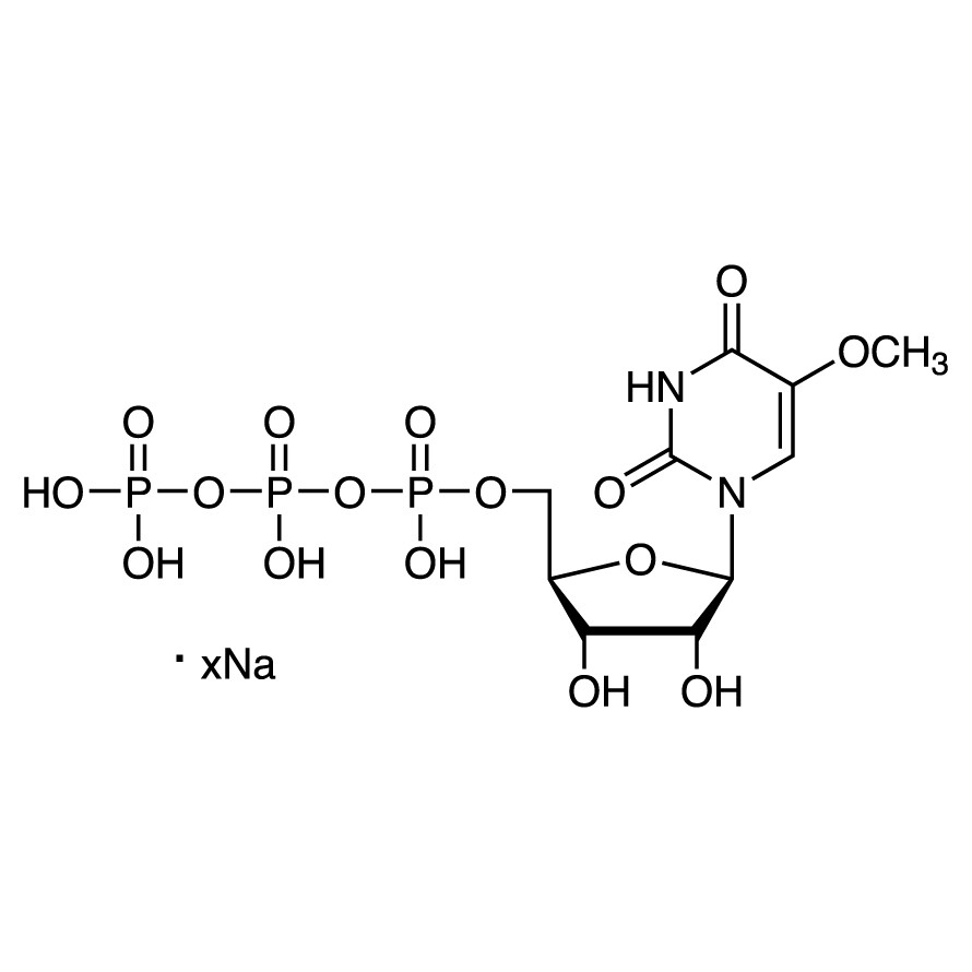 5-Methoxyuridine-5'-triphosphate Sodium Salt (ca. 85mM in Water) [for transcription][for Molecular Biology]0.25mL