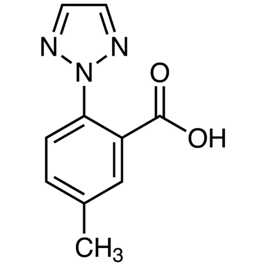 5-Methyl-2-(2H-1,2,3-triazol-2-yl)benzoic Acid>98.0%(HPLC)(T)5g