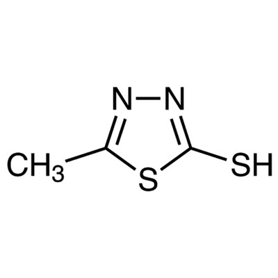 5-Methyl-1,3,4-thiadiazole-2-thiol&gt;98.0%(T)25g
