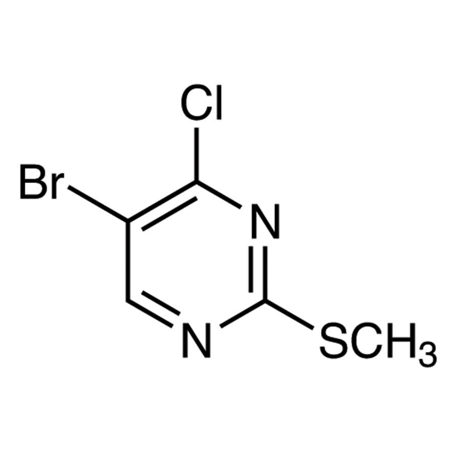 5-Bromo-4-chloro-2-(methylthio)pyrimidine&gt;98.0%(GC)1g