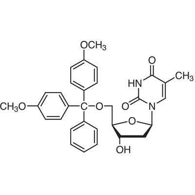 5&#39;-O-(4,4&#39;-Dimethoxytrityl)thymidine&gt;98.0%(HPLC)(T)5g