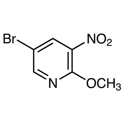 5-Bromo-2-methoxy-3-nitropyridine&gt;96.0%(GC)1g