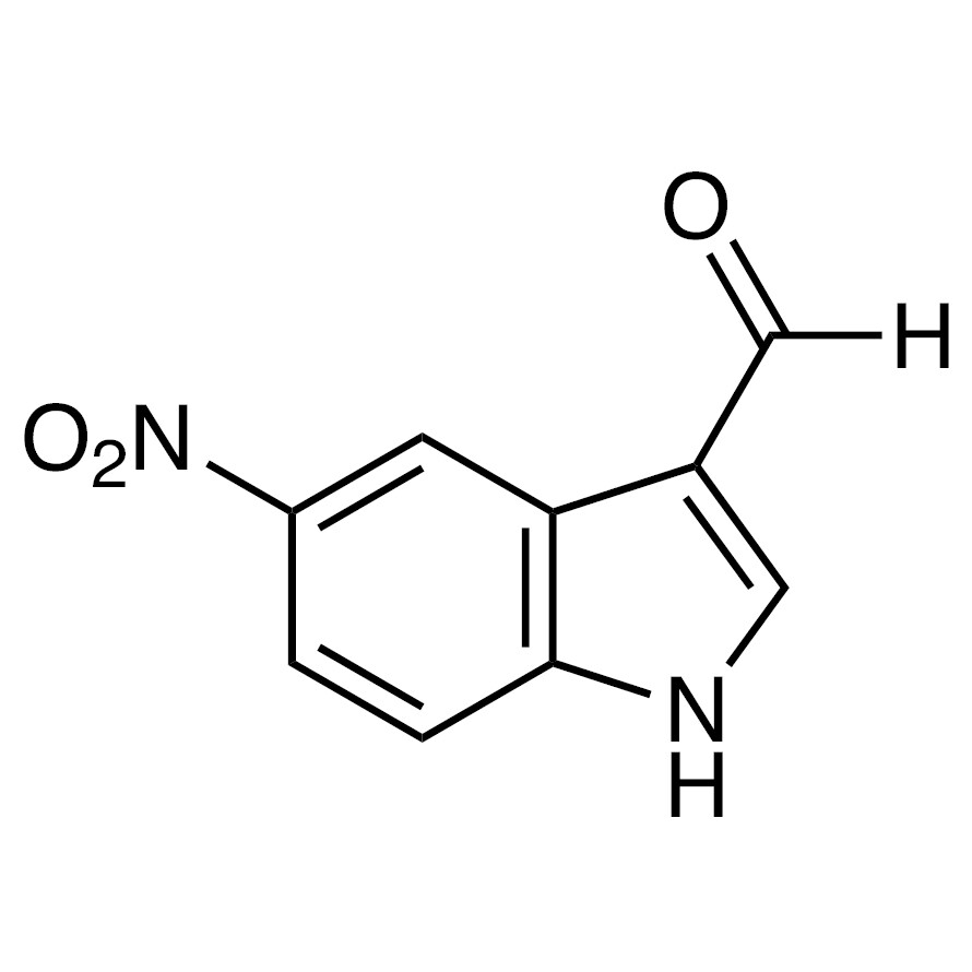 5-Nitro-1H-indole-3-carbaldehyde>98.0%(GC)1g