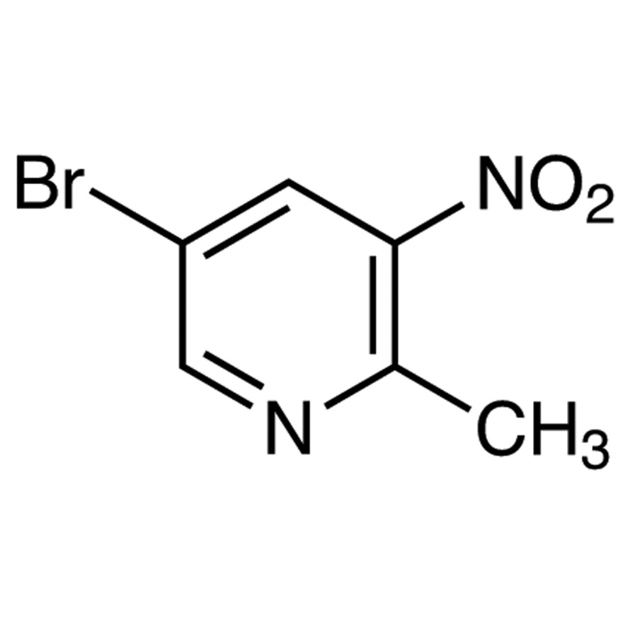 5-Bromo-2-methyl-3-nitropyridine>98.0%(GC)1g