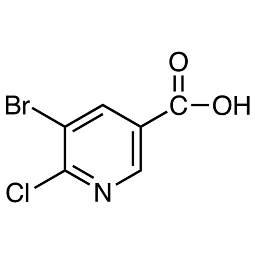 5-Bromo-6-chloronicotinic Acid>98.0%(GC)(T)1g