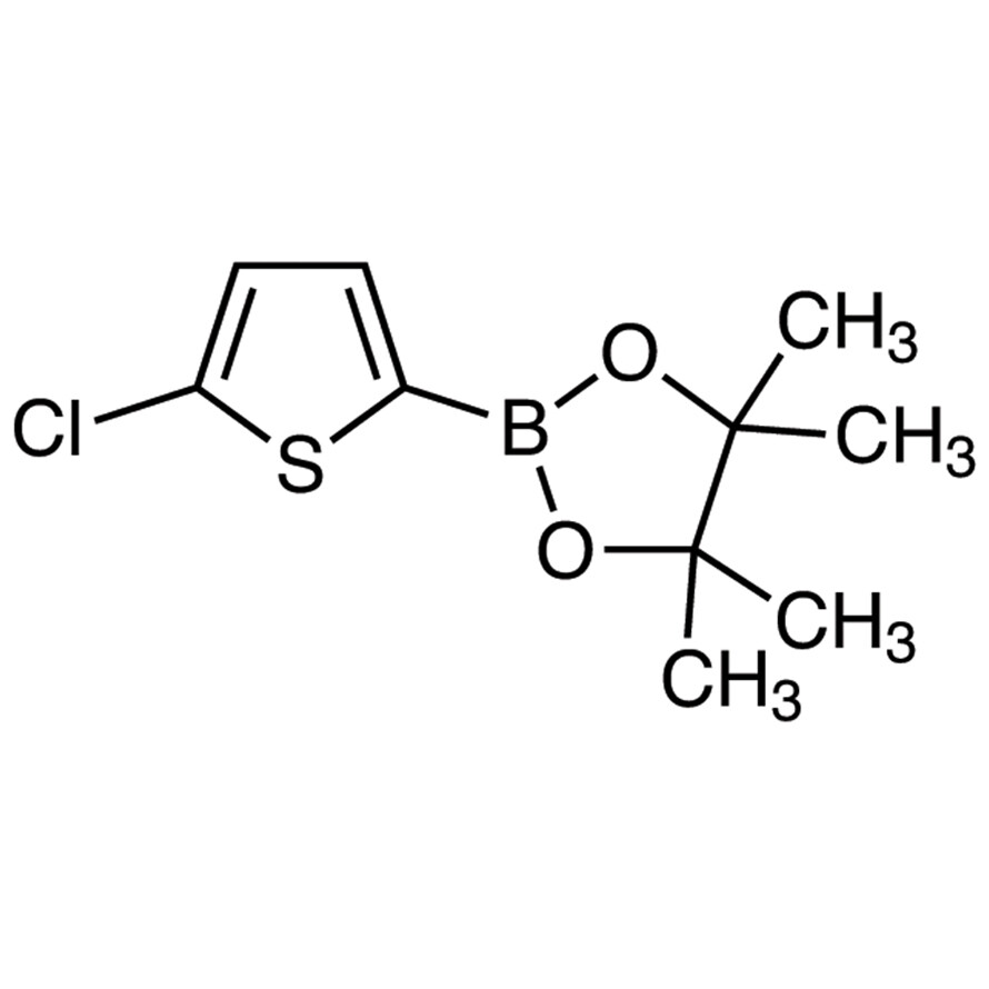 5-Chloro-2-(4,4,5,5-tetramethyl-1,3,2-dioxaborolan-2-yl)thiophene&gt;97.0%(GC)(T)5g