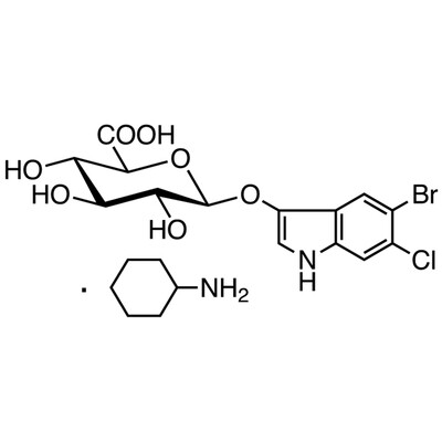 5-Bromo-6-chloro-3-indolyl beta-D-Glucuronide Cyclohexylammonium Salt [for Biochemical Research]&gt;98.0%(HPLC)10mg
