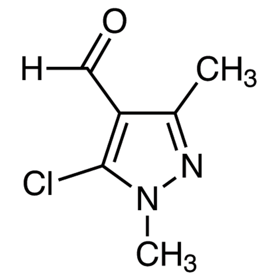 5-Chloro-1,3-dimethylpyrazole-4-carboxaldehyde>98.0%(GC)5g